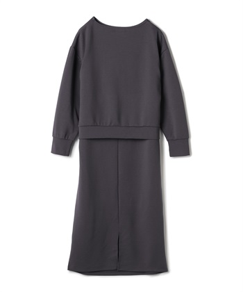 Rosemadame ダンボールセットアップ風 ドッキングワンピース（マタニティ/授乳服）授乳口付き 授乳楽々 妊婦服 産前・産後対応_subthumb_24