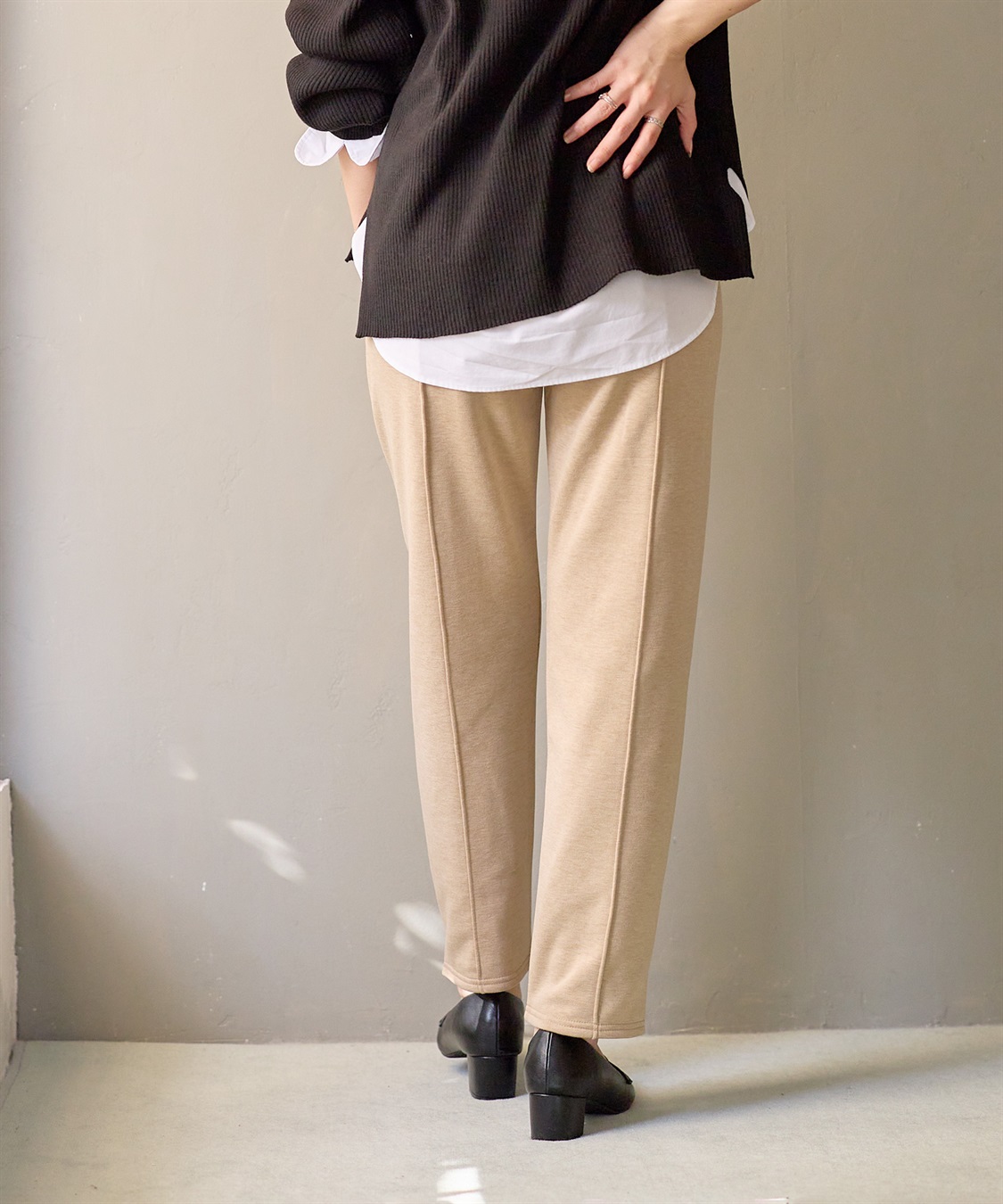 Rosemadame 裏起毛らくちんテーパードパンツ(マタニティ/産前・産後対応)_sub_17