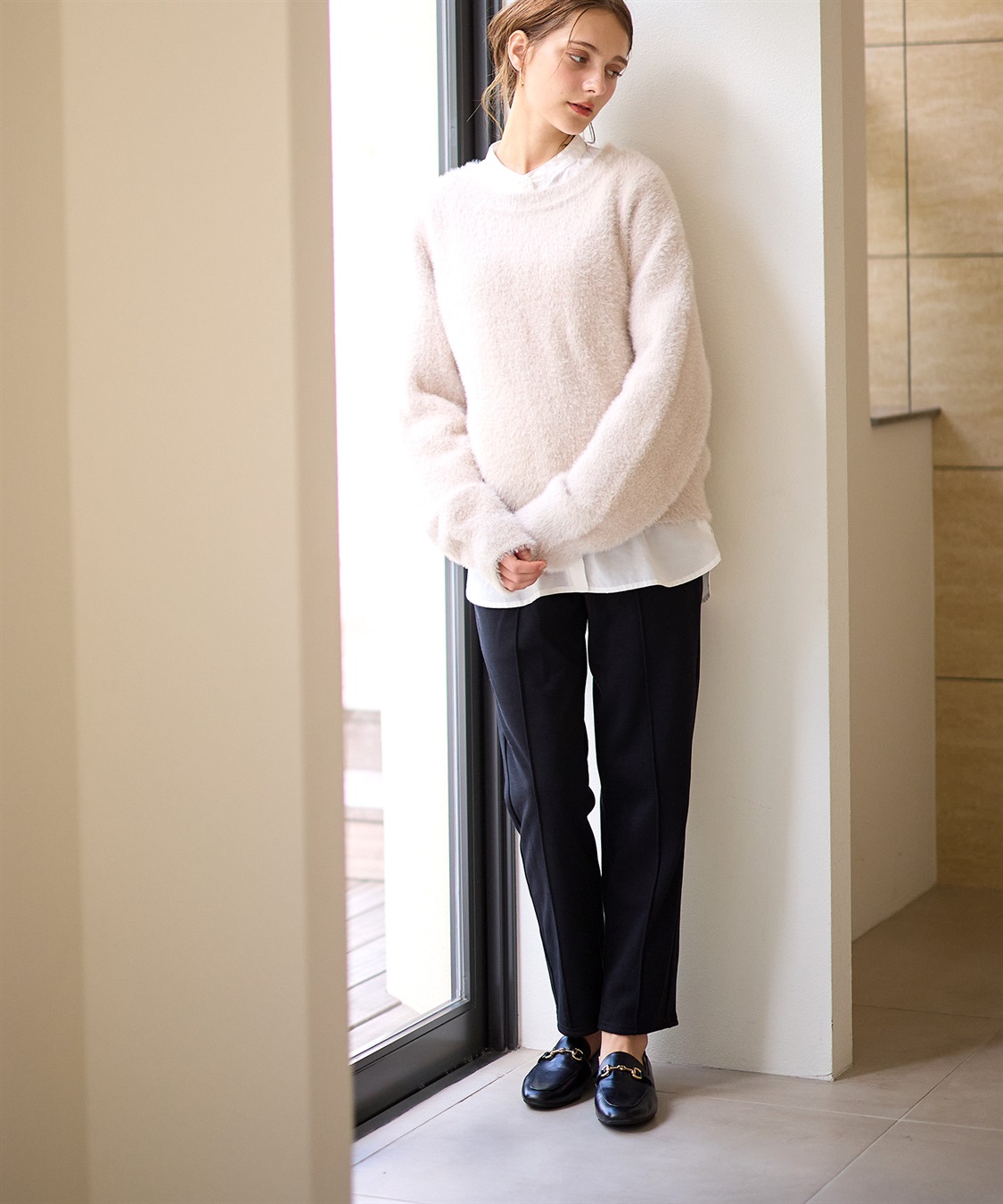 Rosemadame 裏起毛らくちんテーパードパンツ(マタニティ/産前・産後対応)_sub_19