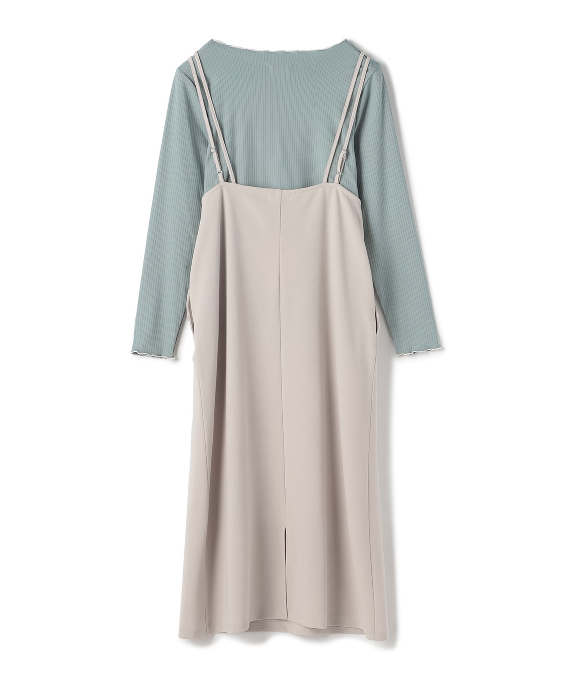 Rosemadame 【セット】スムースキャミワンピ×テレコメロウカットソー(マタニティ/授乳服）授乳楽々 妊婦服 産前・産後対応_sub_18