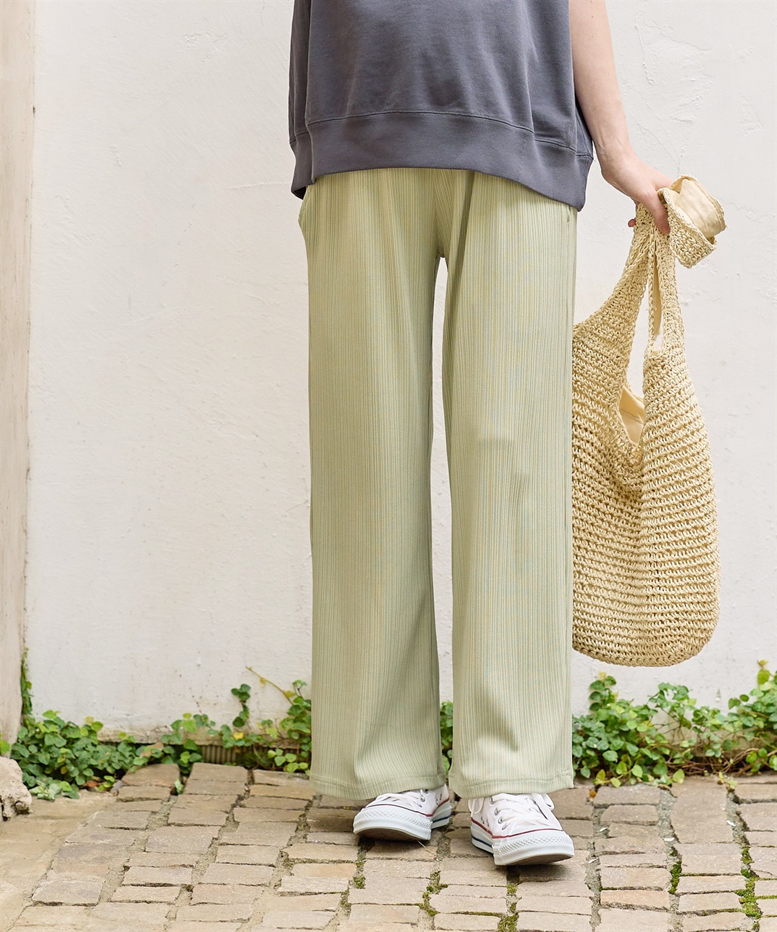 Rosemadame テレコらくちんワイドパンツ（マタニティ/ 妊婦服）産前・産後対応_sub_18