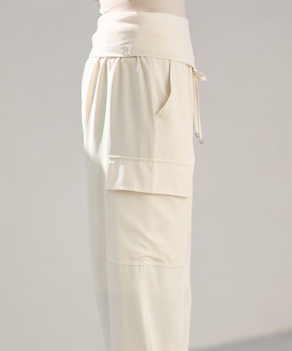Rosemadame 【撥水加工】エステルツイルカーゴパンツ/ジョガーパンツ（マタニティ　産前・産後対応）_sub_17