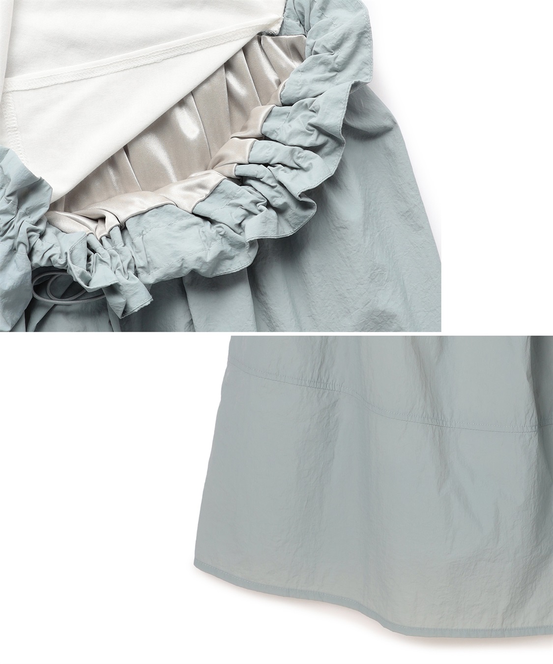 Rosemadame 【撥水加工】授乳がラクチン！ナイロンスカート ドッキングワンピ―ス（マタニティ/授乳服）授乳楽々 妊婦服 産前・産後対応_sub_26