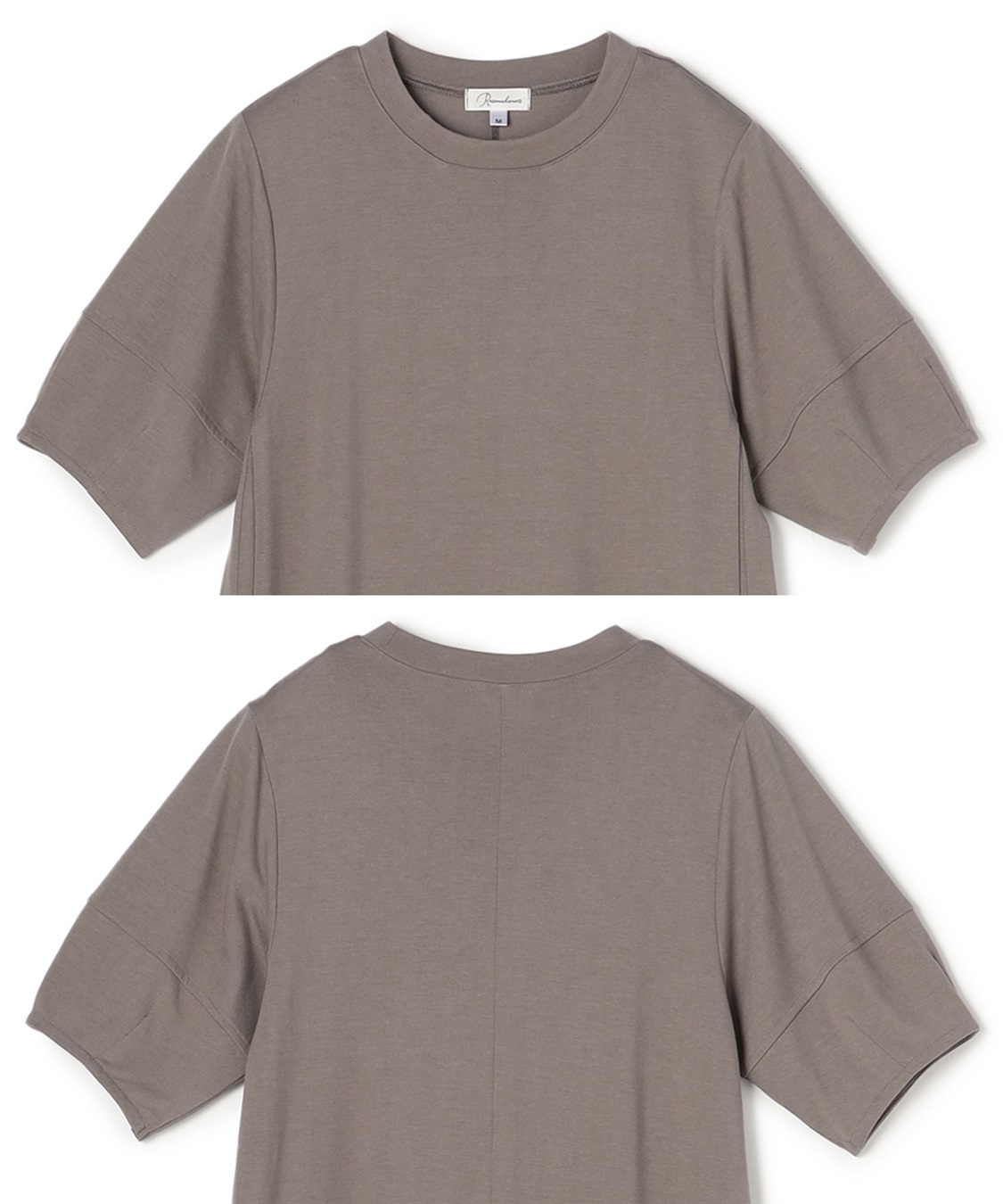 Rosemadame 汗染み防止ランタンスリーブワンピ_sub_21