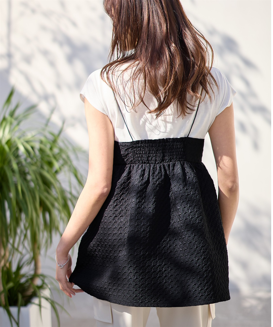 Rosemadame 千鳥格子チュニック×トップスアンサンブル_sub_5