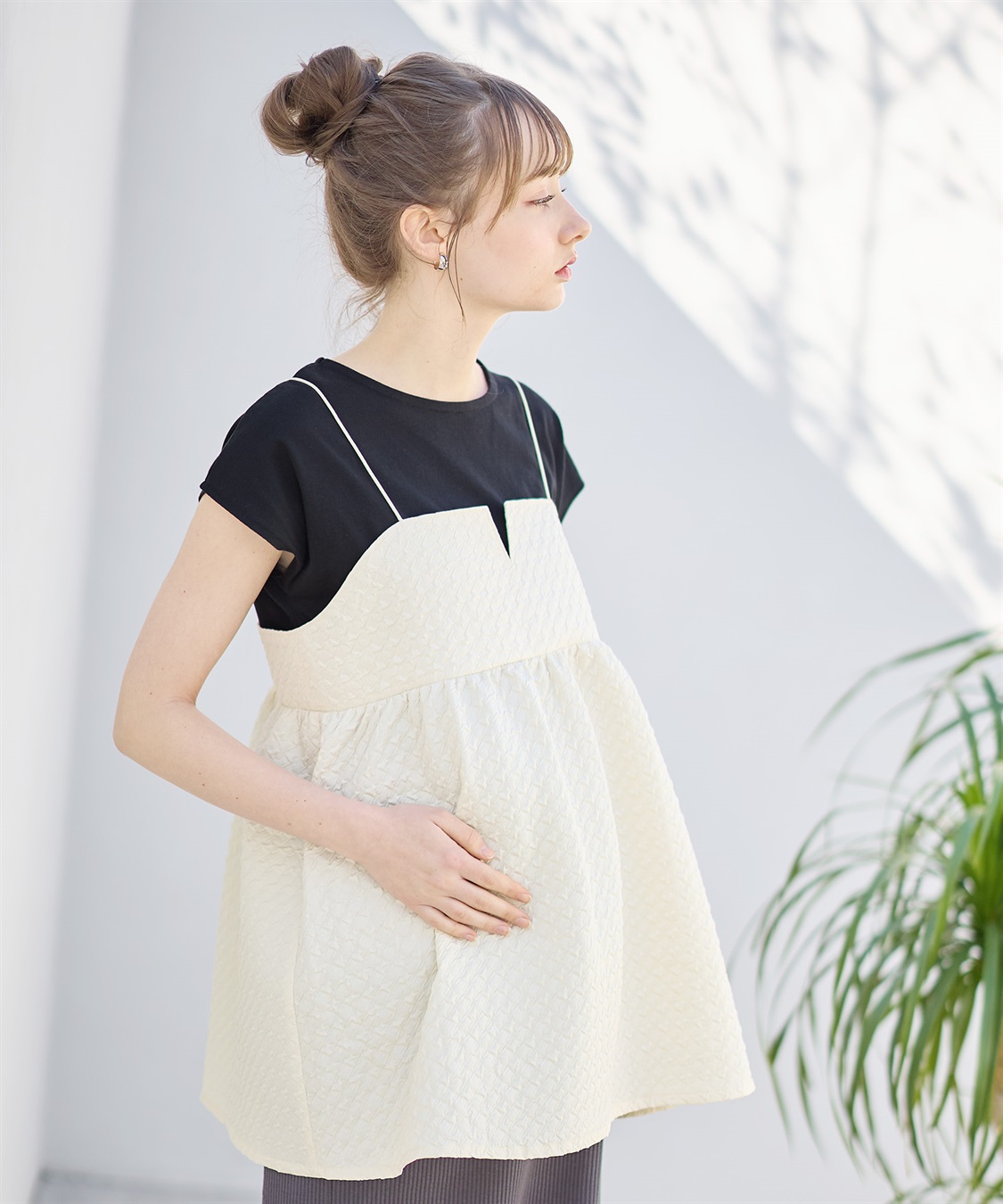 Rosemadame 千鳥格子チュニック×トップスアンサンブル_sub_8