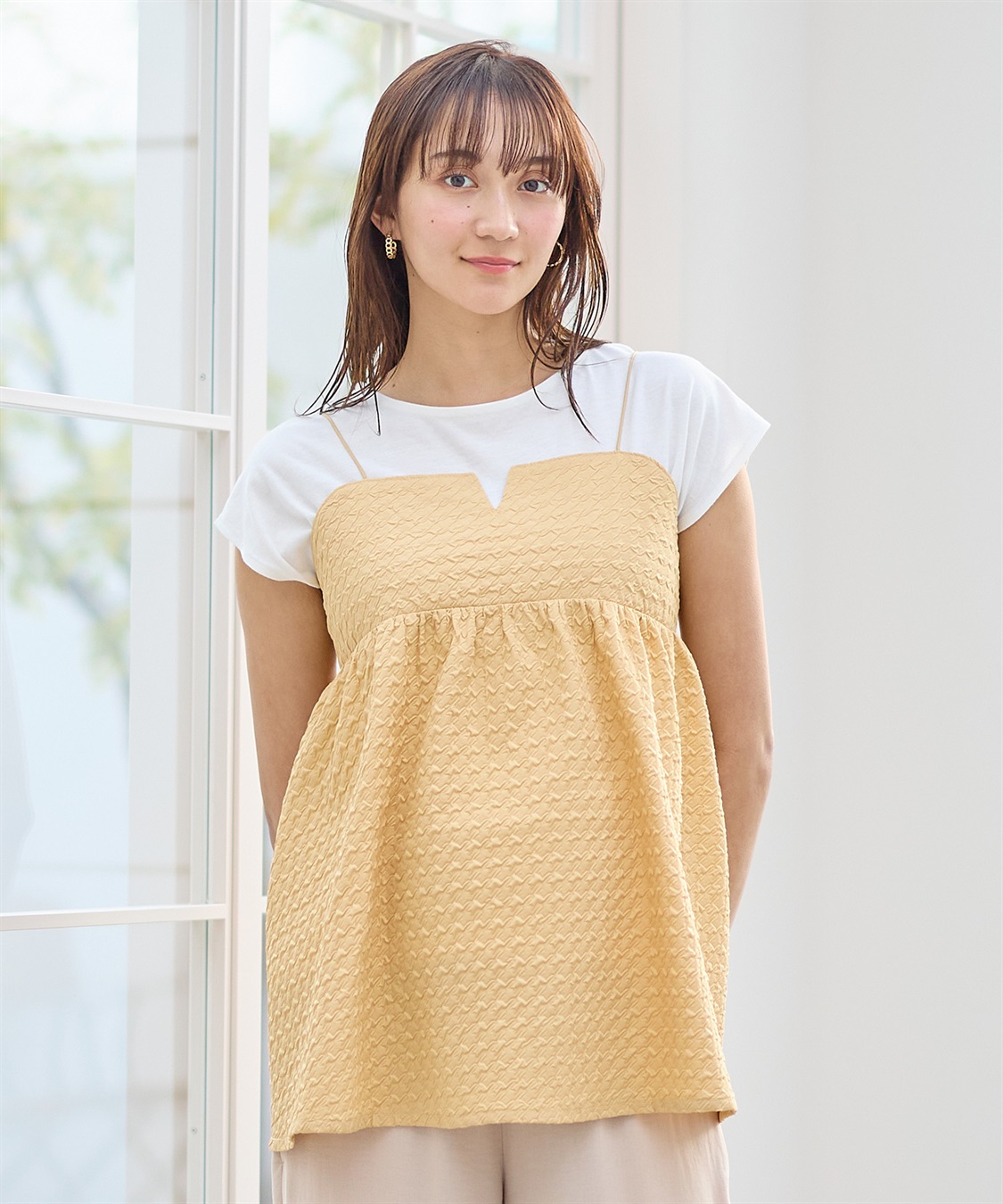 Rosemadame 千鳥格子チュニック×トップスアンサンブル_sub_11