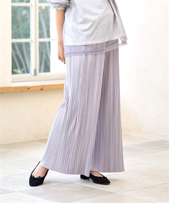 Rosemadame マイレングス プリーツマタニティパンツ（マタニティ/ 妊婦服）産前・産後対応_subthumb_2