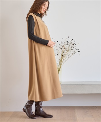 Rosemadame ニットジョーゼット ワンピース(マタニティ&授乳服）授乳口付き 授乳楽々 妊婦服 産前・産後対応_subthumb_3