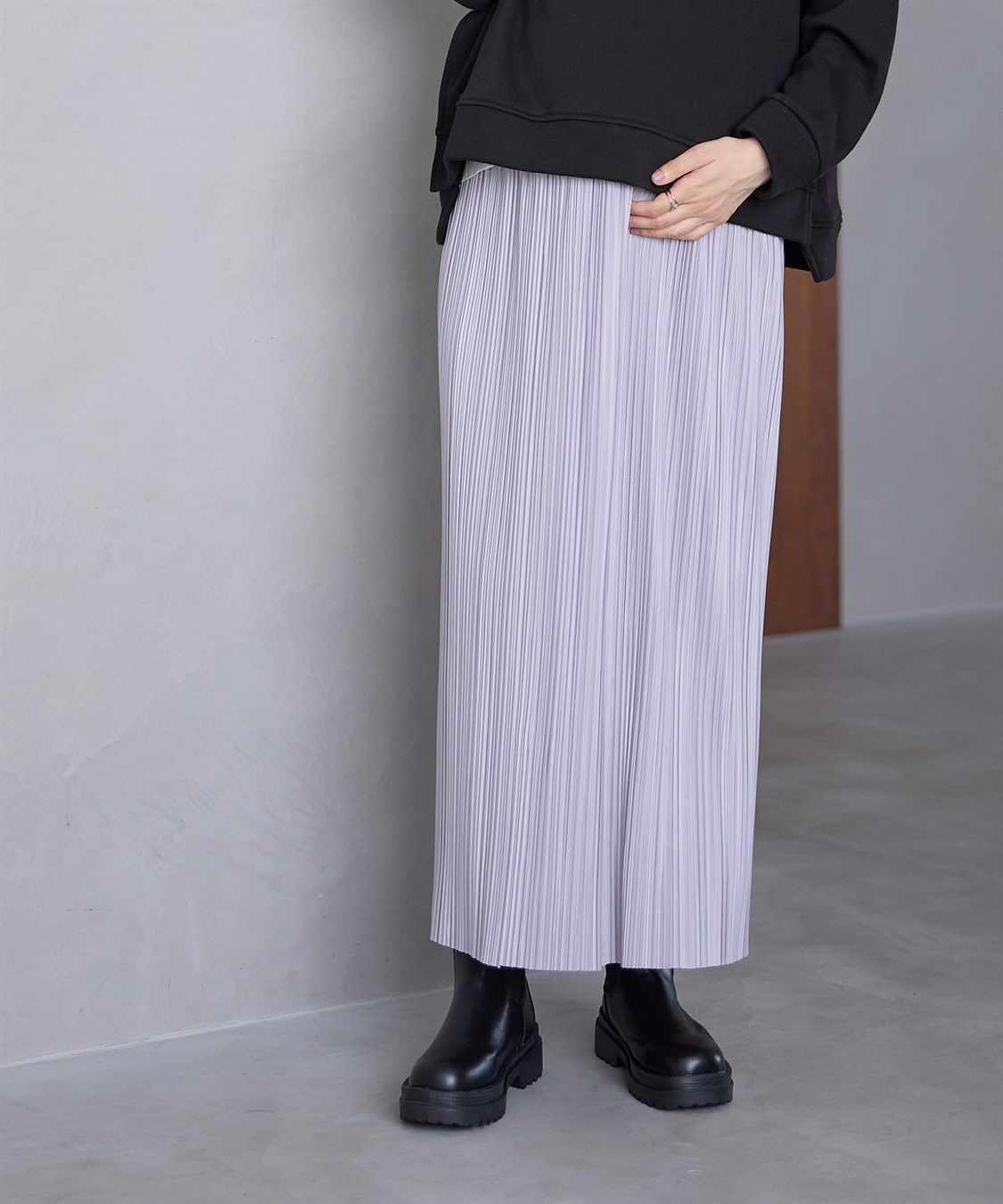 Rosemadame マイレングス プリーツマタニティスカート（マタニティ/ 妊婦服）産前・産後対応_sub_11