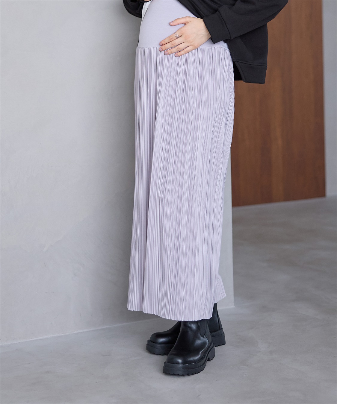 Rosemadame マイレングス プリーツマタニティスカート（マタニティ/ 妊婦服）産前・産後対応_sub_13