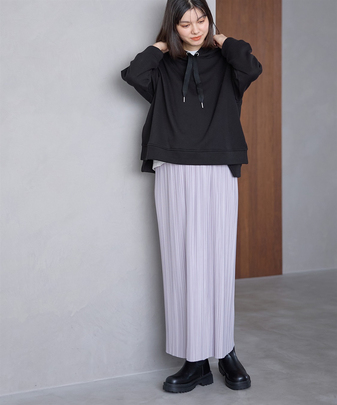 Rosemadame マイレングス プリーツマタニティスカート（マタニティ/ 妊婦服）産前・産後対応_sub_15