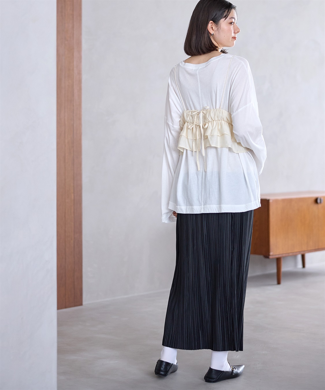 Rosemadame マイレングス プリーツマタニティスカート（マタニティ/ 妊婦服）産前・産後対応_sub_22