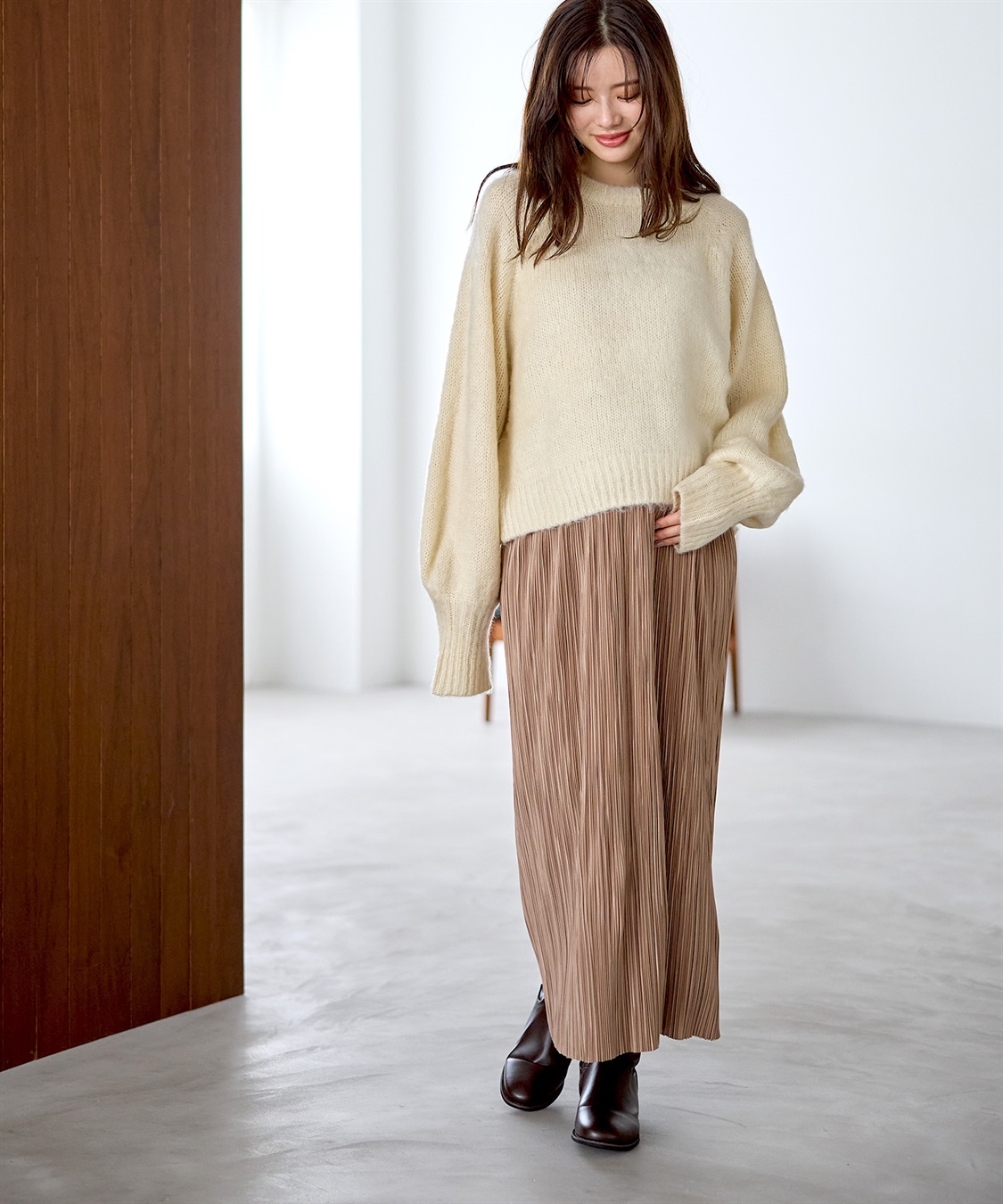 Rosemadame マイレングス プリーツマタニティスカート（マタニティ/ 妊婦服）産前・産後対応_sub_26