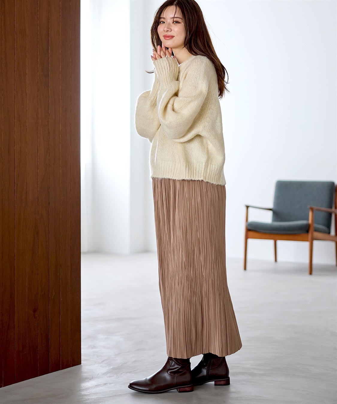 Rosemadame マイレングス プリーツマタニティスカート（マタニティ/ 妊婦服）産前・産後対応_sub_27