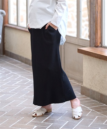 Rosemadame セルフカット リブナロースカート ロング（マタニティ~産後）妊婦服 産前・産後対応_subthumb_14