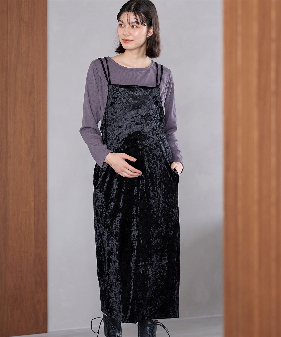 Rosemadame クラッシュベロアキャミOPES_sub_2