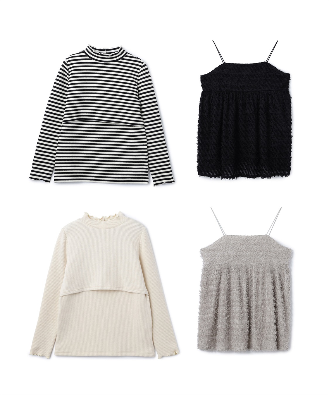 Rosemadame フリンジチュニックビスチェ×リブニットソー_sub_18