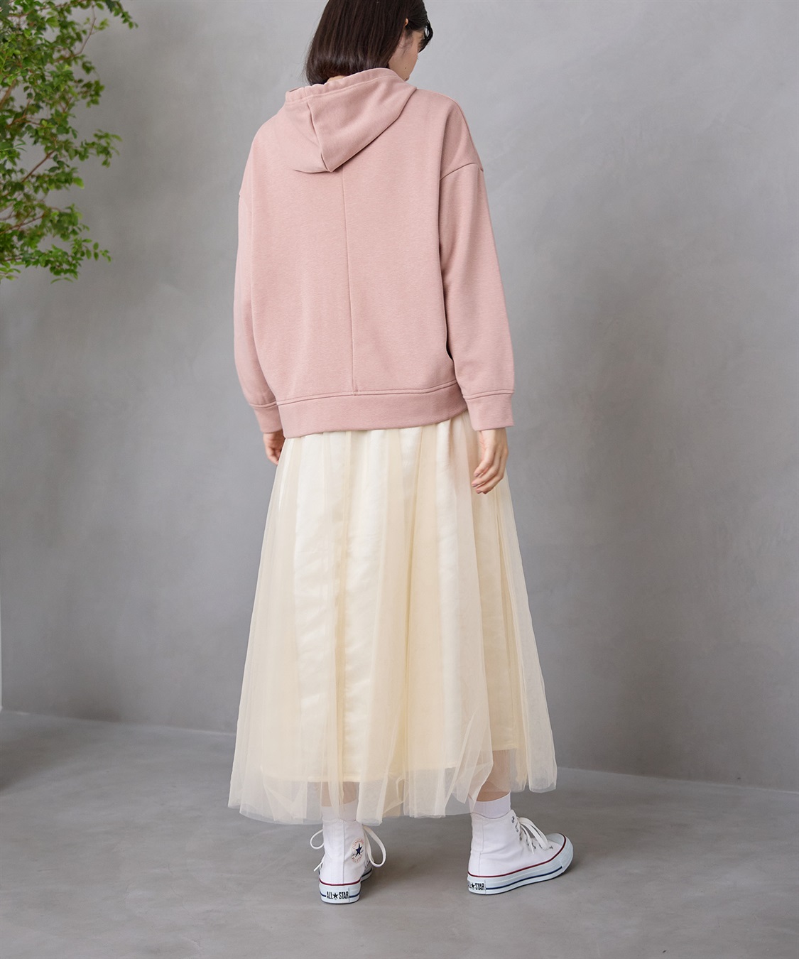 Rosemadame 無地・ドット ボリュームチュール　マタニティスカート（マタニティ/ 妊婦服）産前・産後対応_sub_6