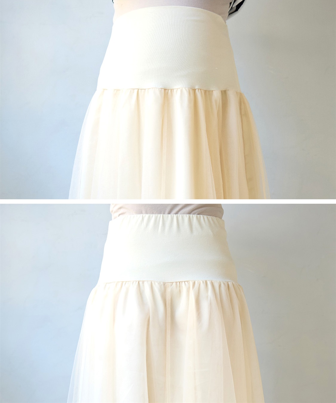 Rosemadame 無地・ドット ボリュームチュール　マタニティスカート（マタニティ/ 妊婦服）産前・産後対応_sub_9