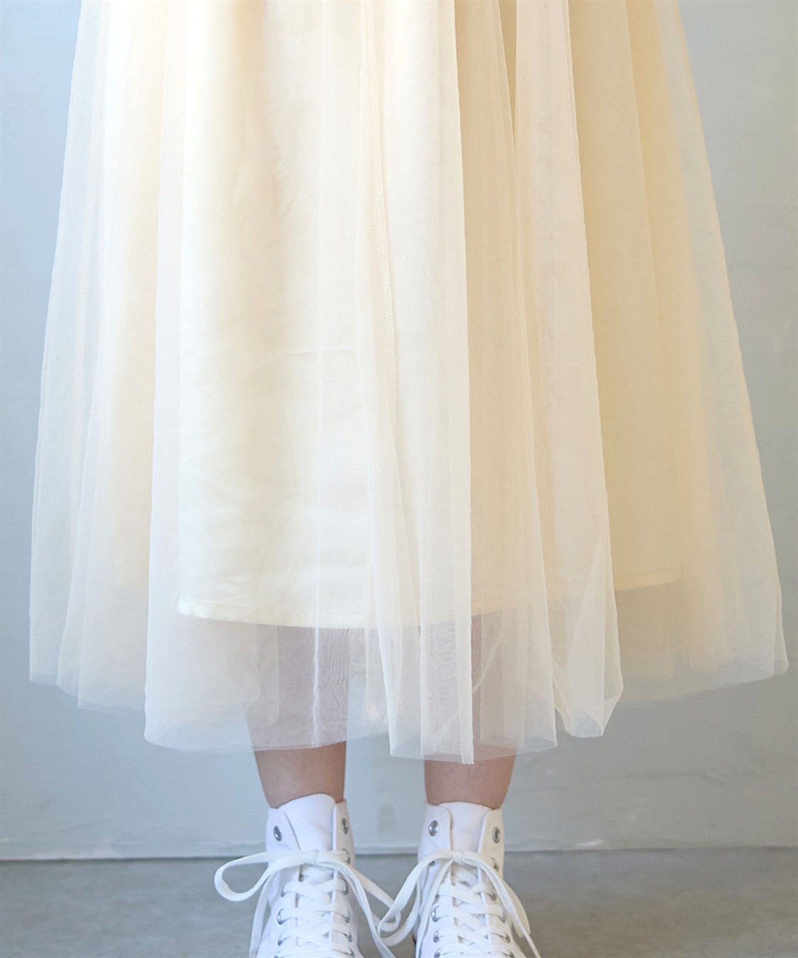 Rosemadame 無地・ドット ボリュームチュール　マタニティスカート（マタニティ/ 妊婦服）産前・産後対応_sub_10