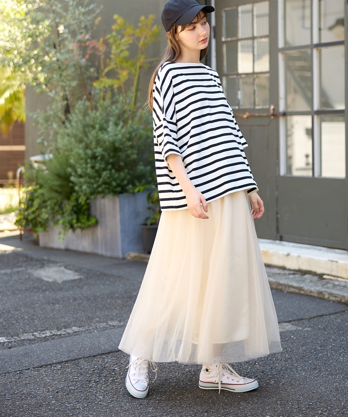 Rosemadame 無地・ドット ボリュームチュール　マタニティスカート（マタニティ/ 妊婦服）産前・産後対応_sub_19