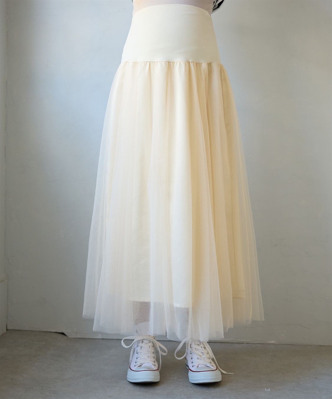 Rosemadame 無地・ドット ボリュームチュール　マタニティスカート（マタニティ/ 妊婦服）産前・産後対応_sub_20