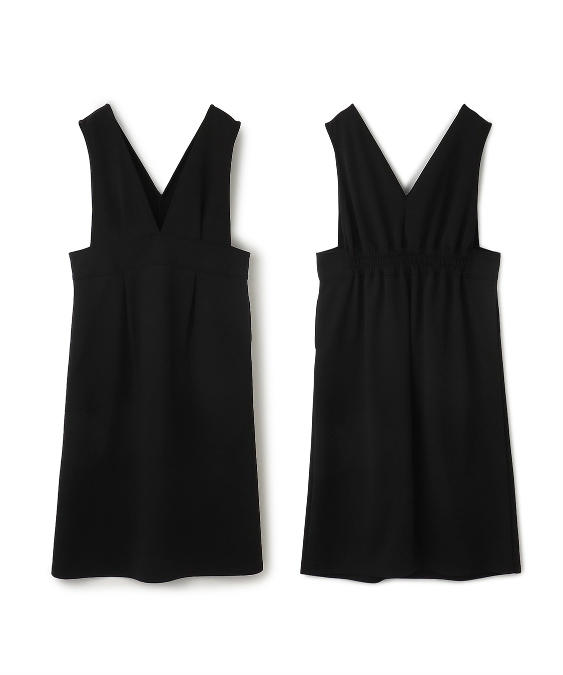 Rosemadame 【セットアイテム】Vネックダンボールワンピース×メロウフリルプチハイネックカットソー ジャンパースカートドレス アンサンブル(マタニティ/授乳服）授乳口付き 授乳楽々 妊婦服 産前・産後対応_sub_20