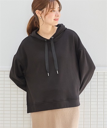 Rosemadame 裏シャギーボンディング授乳パーカー(マタニティ/授乳服）授乳口付き 授乳楽々 妊婦服 産前・産後対応_subthumb_4