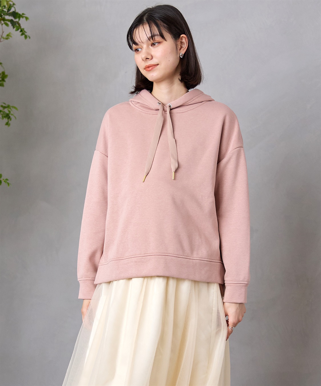 Rosemadame 裏シャギーボンディング授乳パーカー(マタニティ/授乳服）授乳口付き 授乳楽々 妊婦服 産前・産後対応_sub_7