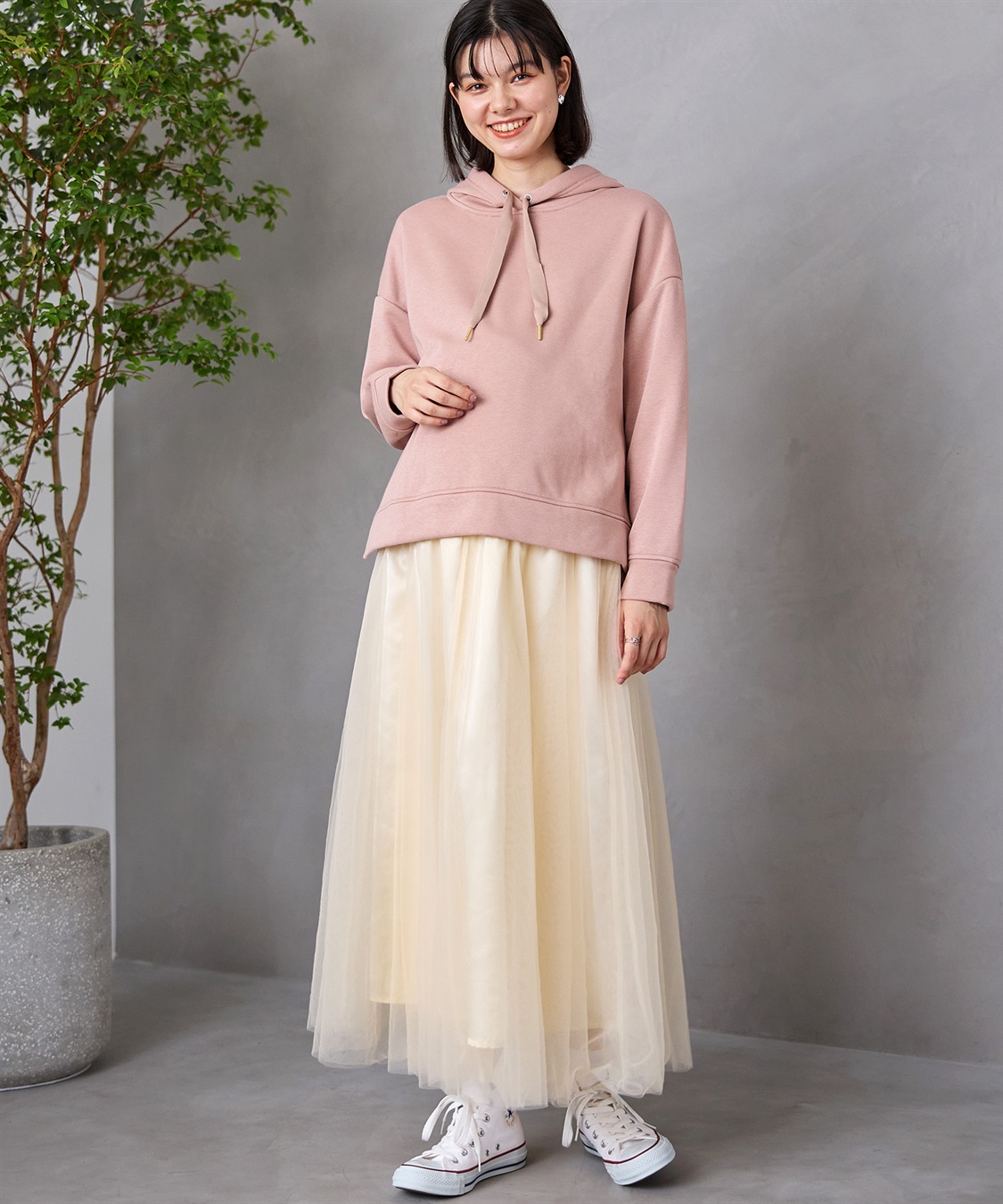 Rosemadame 裏シャギーボンディング授乳パーカー(マタニティ/授乳服）授乳口付き 授乳楽々 妊婦服 産前・産後対応_sub_9