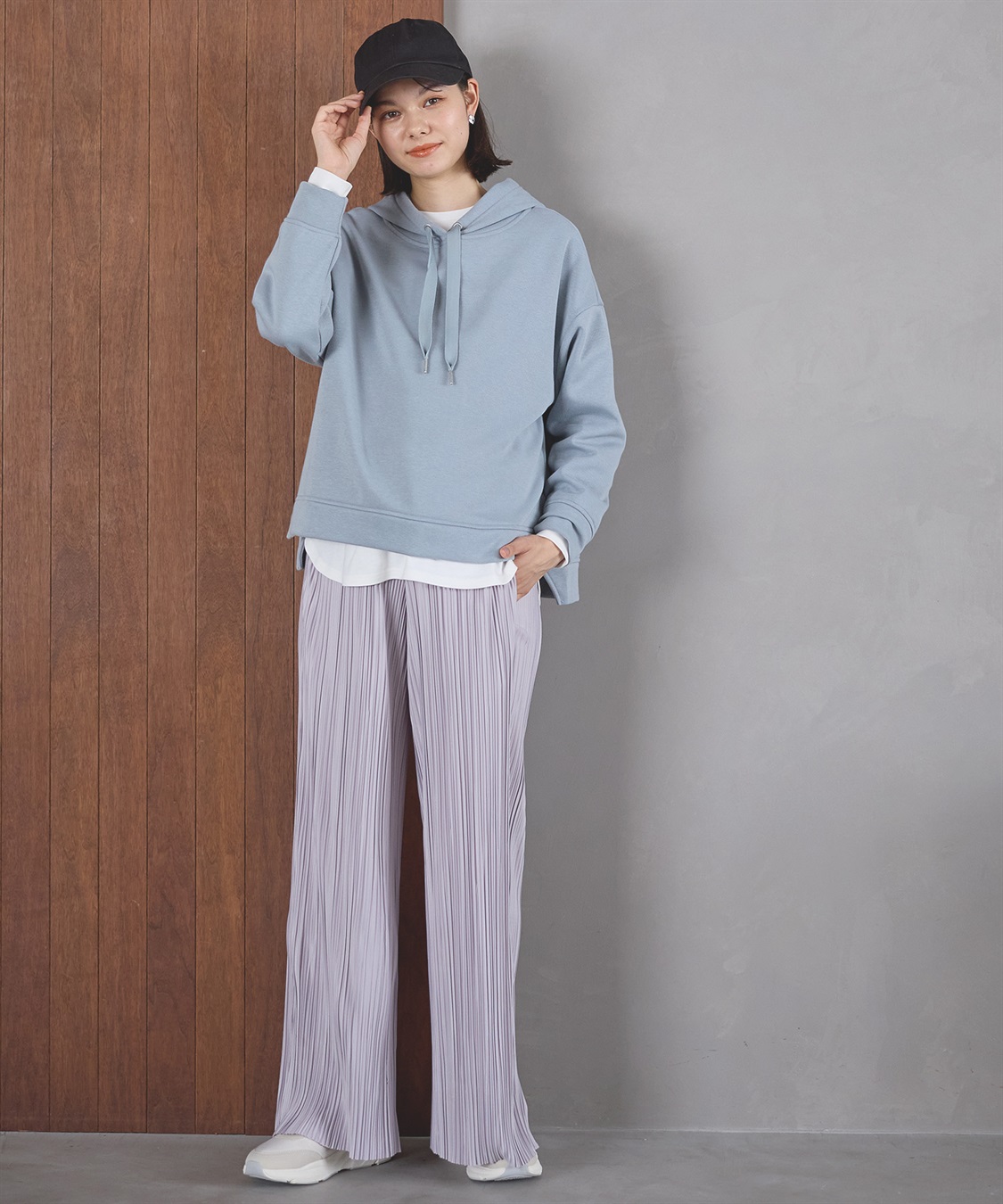 Rosemadame 裏シャギーボンディング授乳パーカー(マタニティ/授乳服）授乳口付き 授乳楽々 妊婦服 産前・産後対応_sub_12