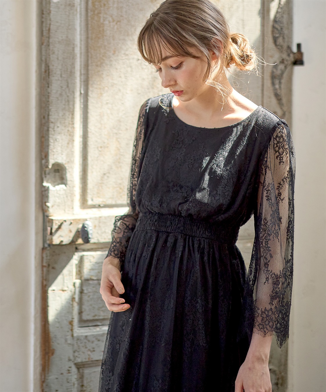 Rosemadame リバーレース フォーマルワンピース(授乳口付き)_sub_6