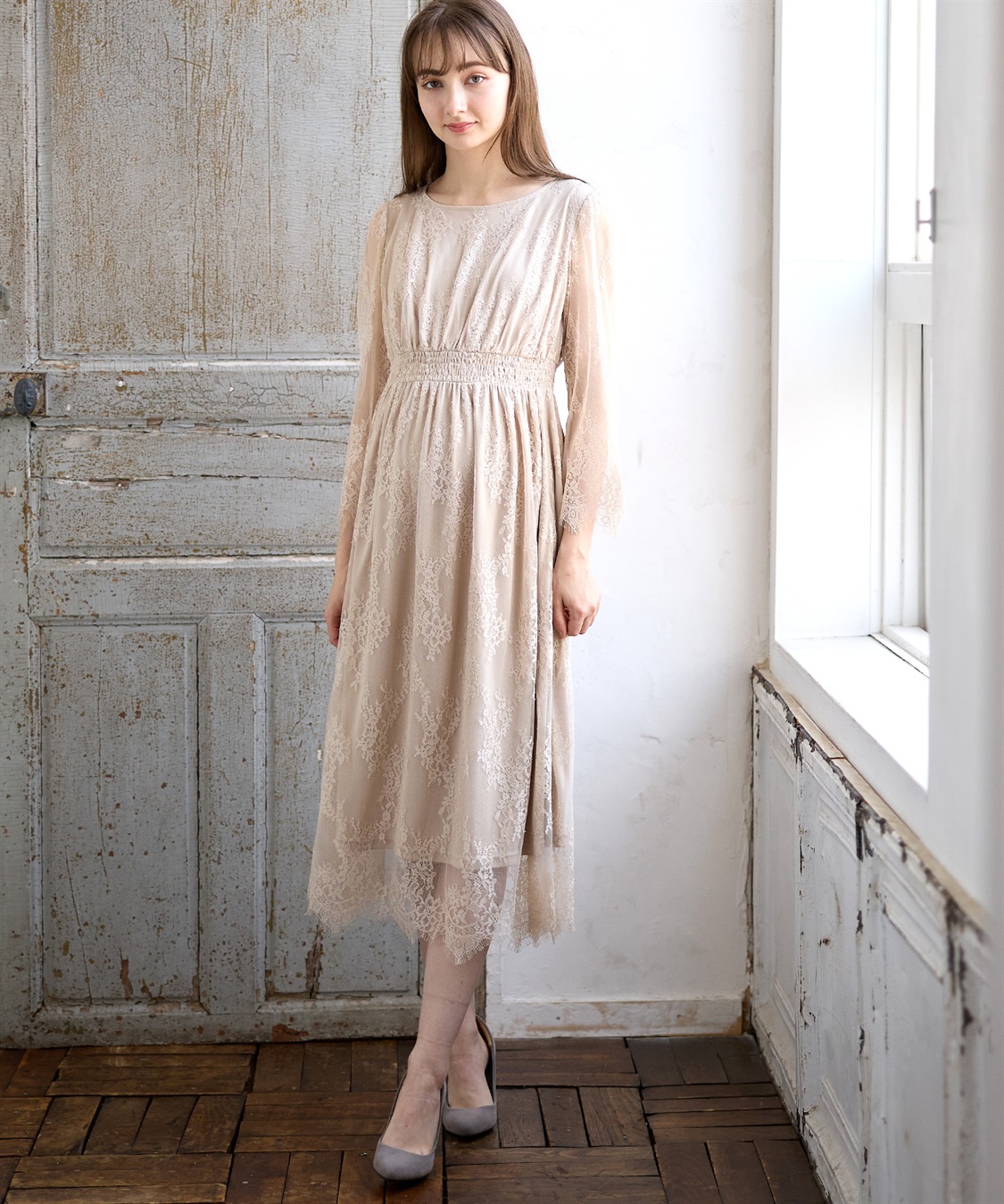 Rosemadame リバーレース フォーマルワンピース(授乳口付き)_sub_11