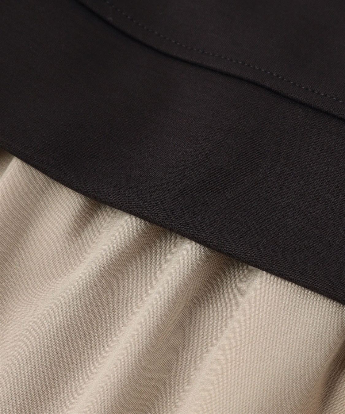 Rosemadame ダンボールプルオーバー×ティアードスカートドッキングワンピース(マタニティ&授乳服）授乳口付き 授乳楽々 妊婦服 産前・産後対応_sub_22