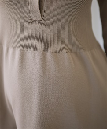 Rosemadame リングドットリブニットフレアワンピース(マタニティ&授乳服）授乳口付き 授乳楽々 妊婦服 産前・産後対応_subthumb_10