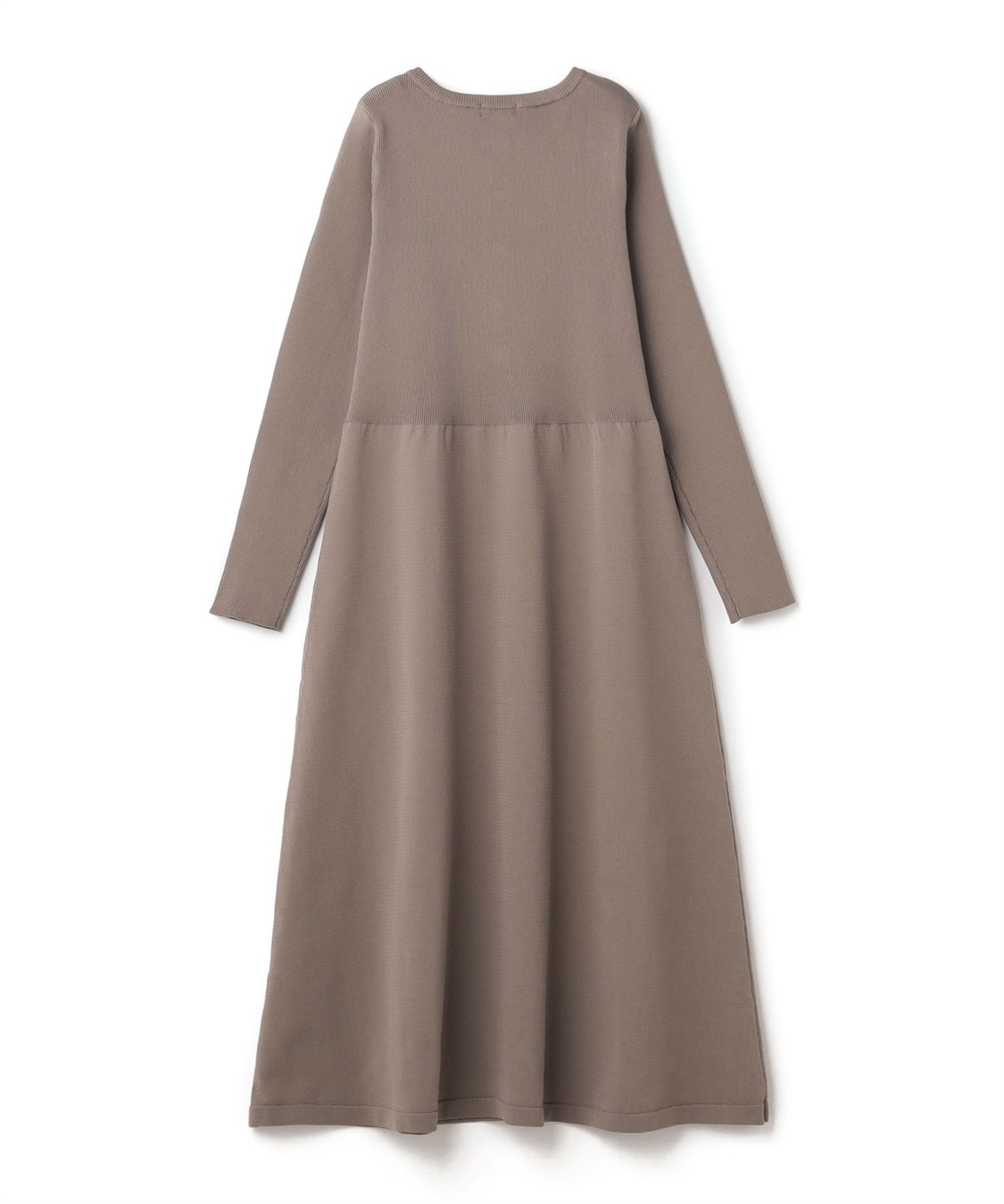 Rosemadame リングドットリブニットフレアワンピース(マタニティ&授乳服）授乳口付き 授乳楽々 妊婦服 産前・産後対応_sub_20