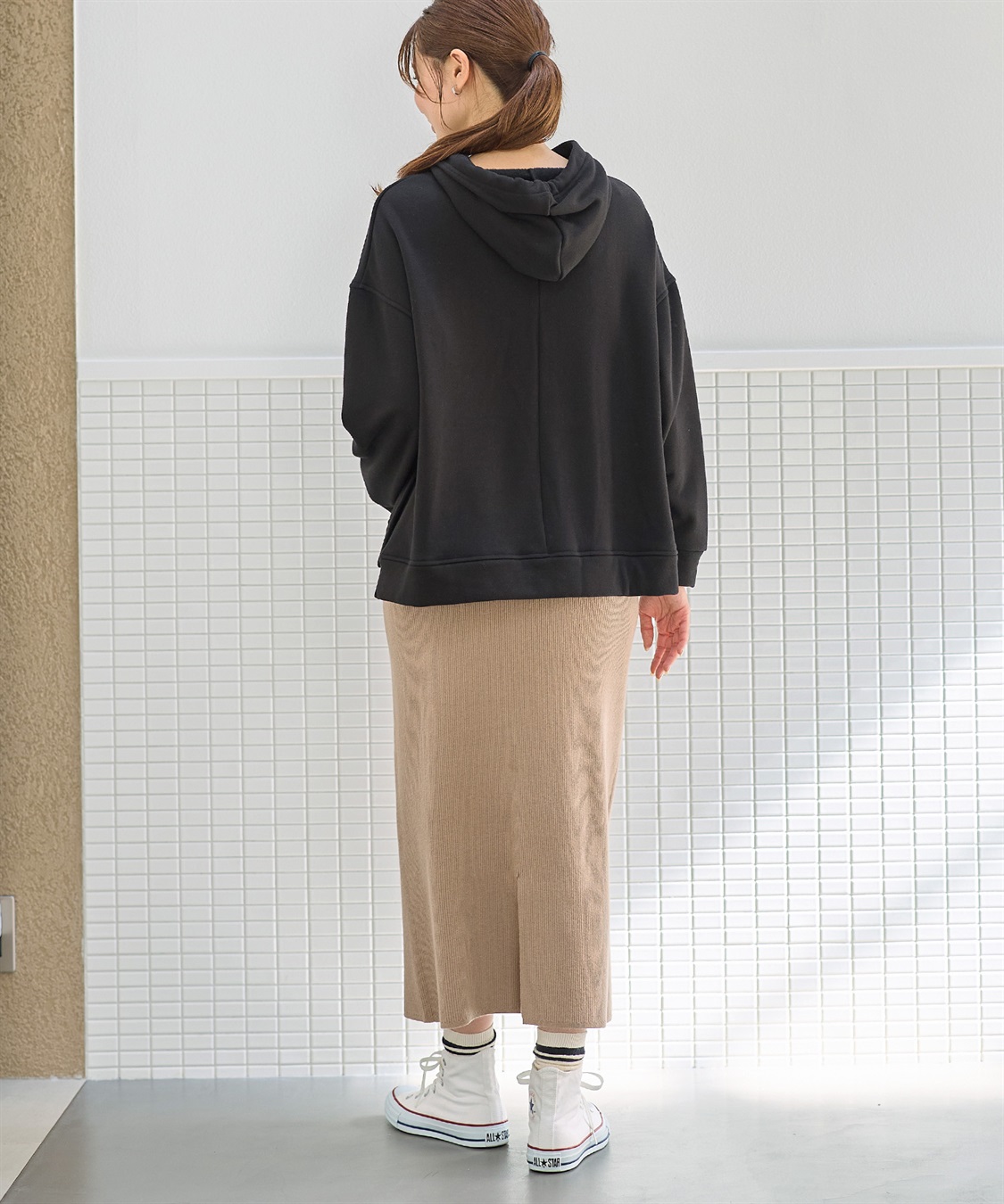 Rosemadame リブニットタイトスカート(マタニティ&授乳服）妊婦服 産前・産後対応_sub_17