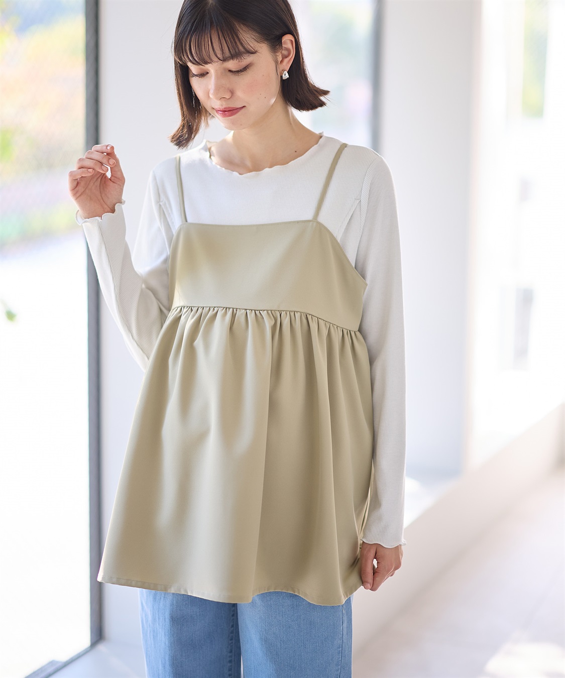 Rosemadame エステルツイル× ラメテレコ　キャミチュニックセット_sub_7