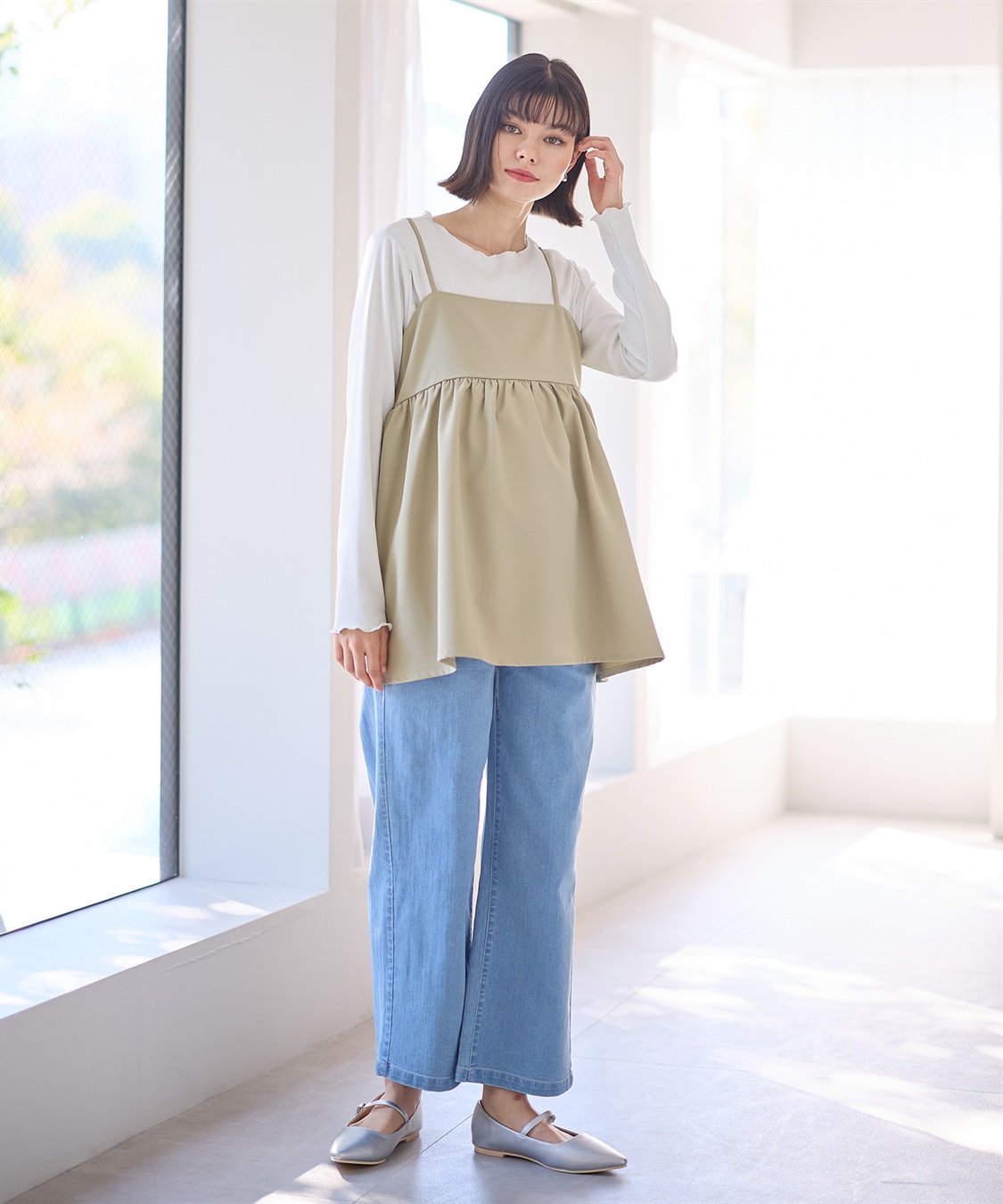 Rosemadame エステルツイル× ラメテレコ　キャミチュニックセット_sub_18