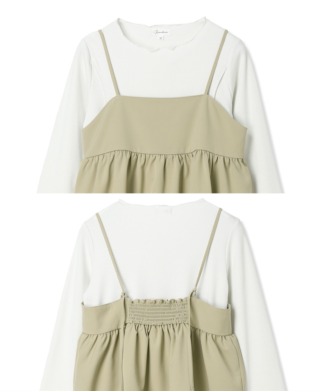 Rosemadame エステルツイル× ラメテレコ　キャミチュニックセット_sub_23