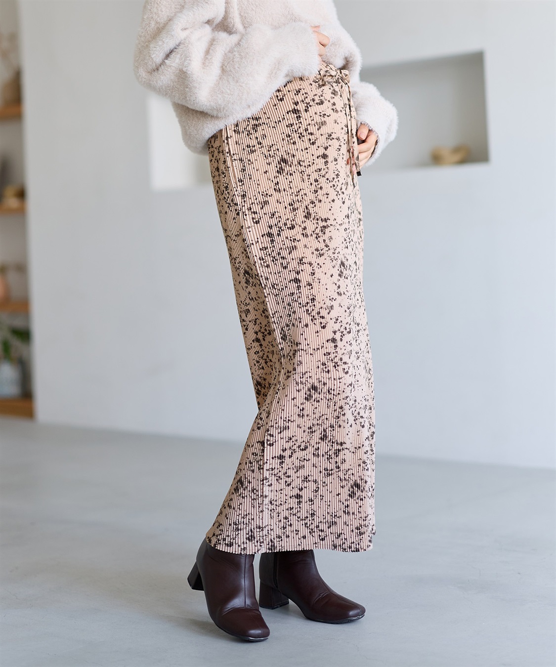 Rosemadame 妊娠初期・産後もずーっとはけるプリーツスカート_sub_5