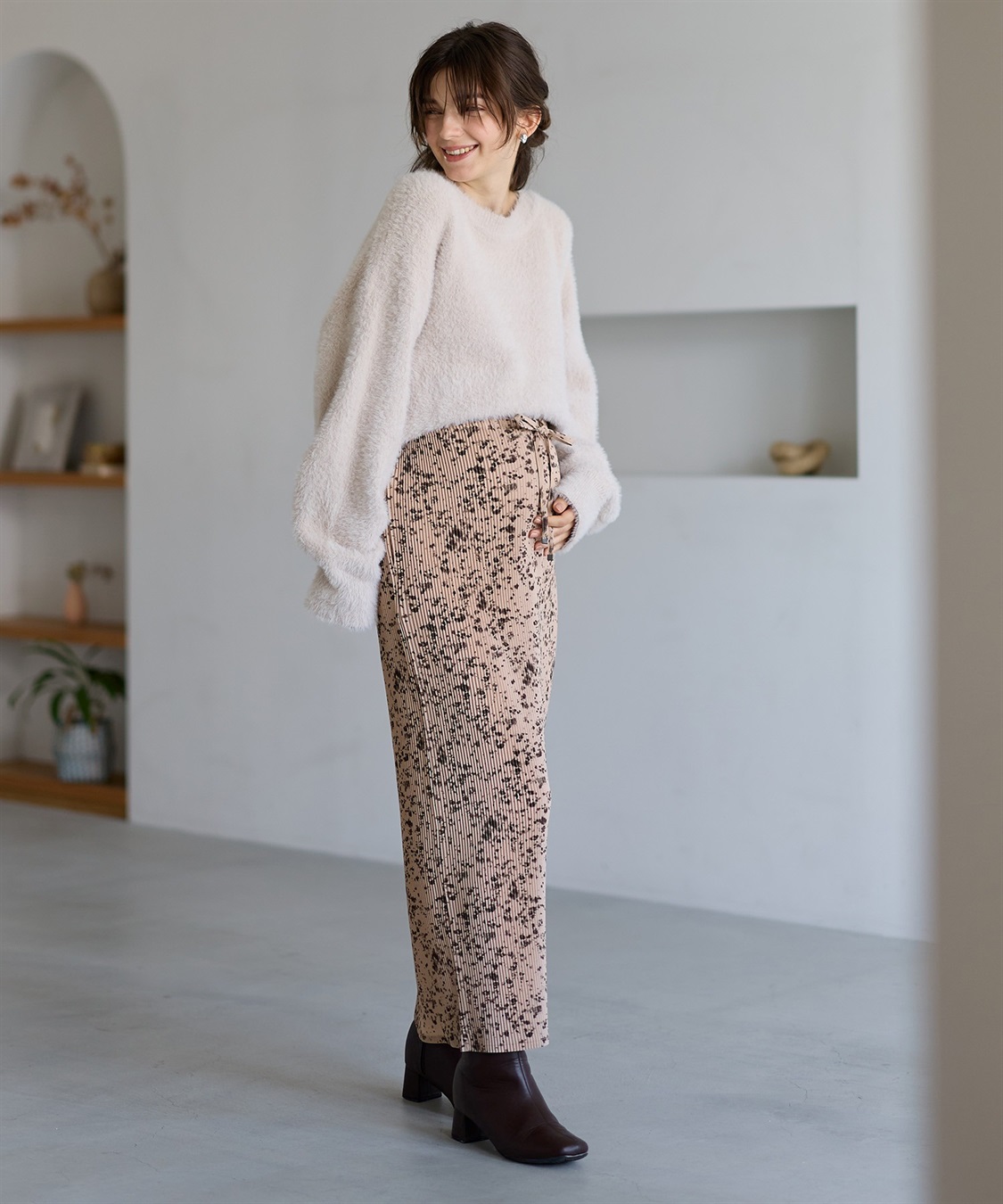 Rosemadame 妊娠初期・産後もずーっとはけるプリーツスカート_sub_7