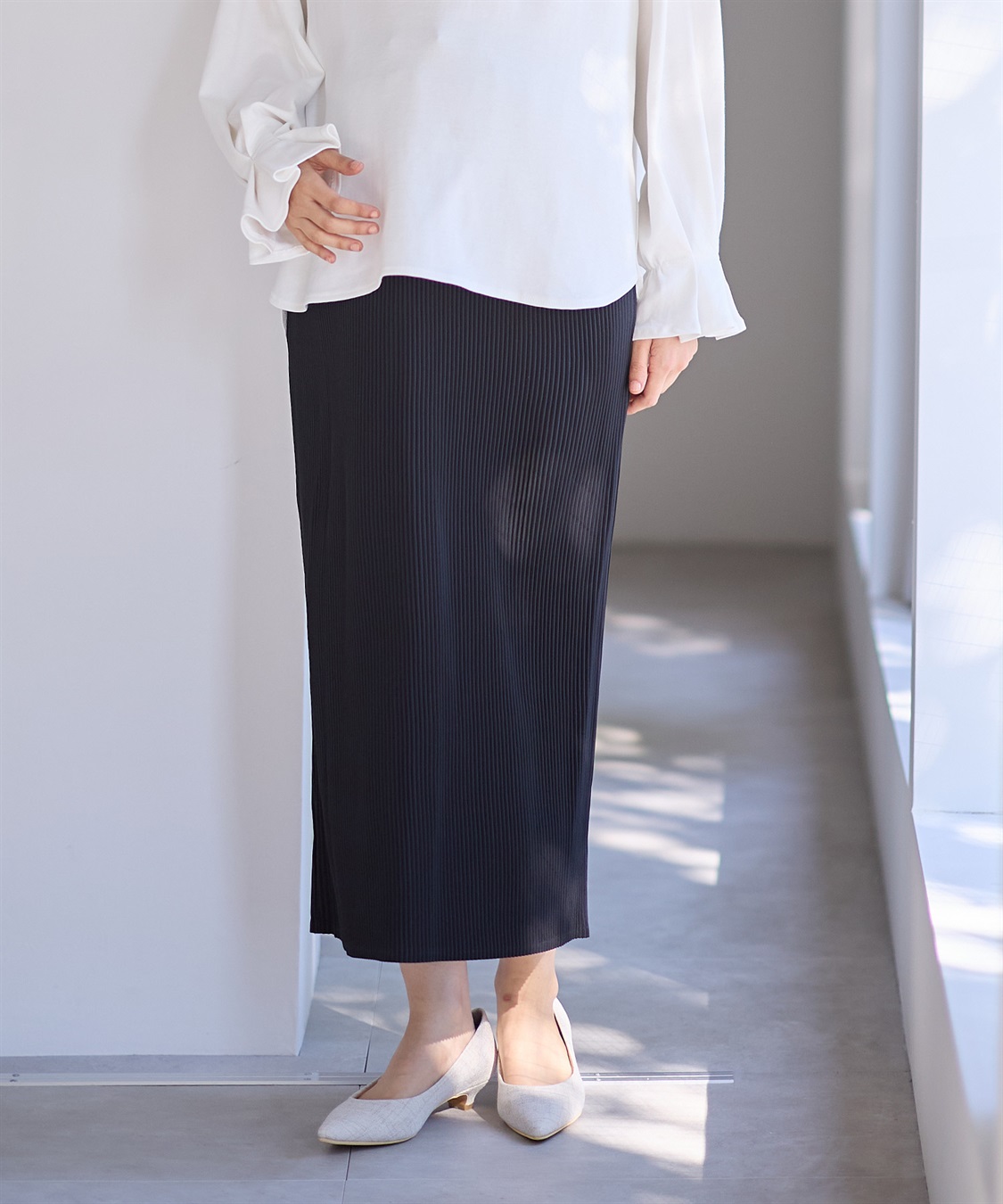 Rosemadame 妊娠初期・産後もずーっとはけるプリーツスカート_sub_8