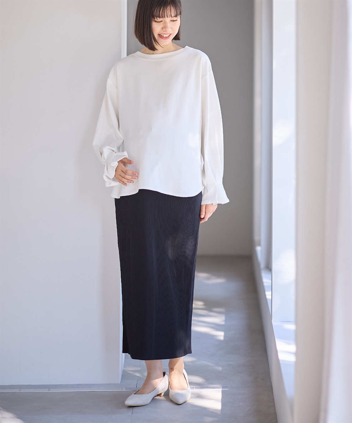 Rosemadame 妊娠初期・産後もずーっとはけるプリーツスカート_sub_11
