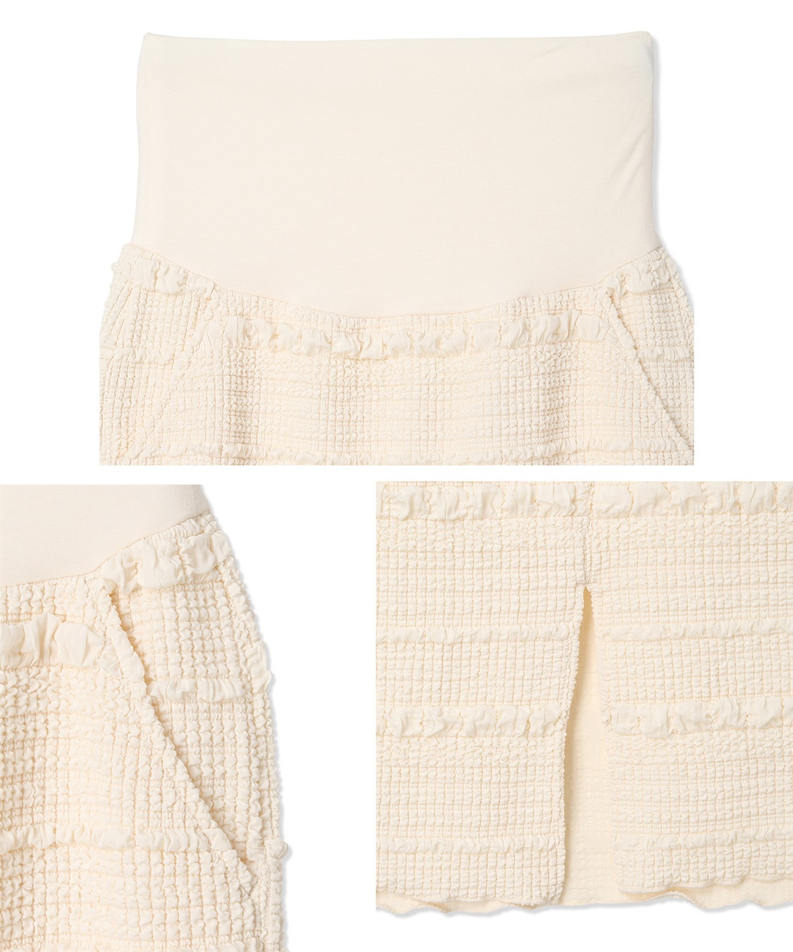 Rosemadame ふくれボーダーナロースカート_sub_22