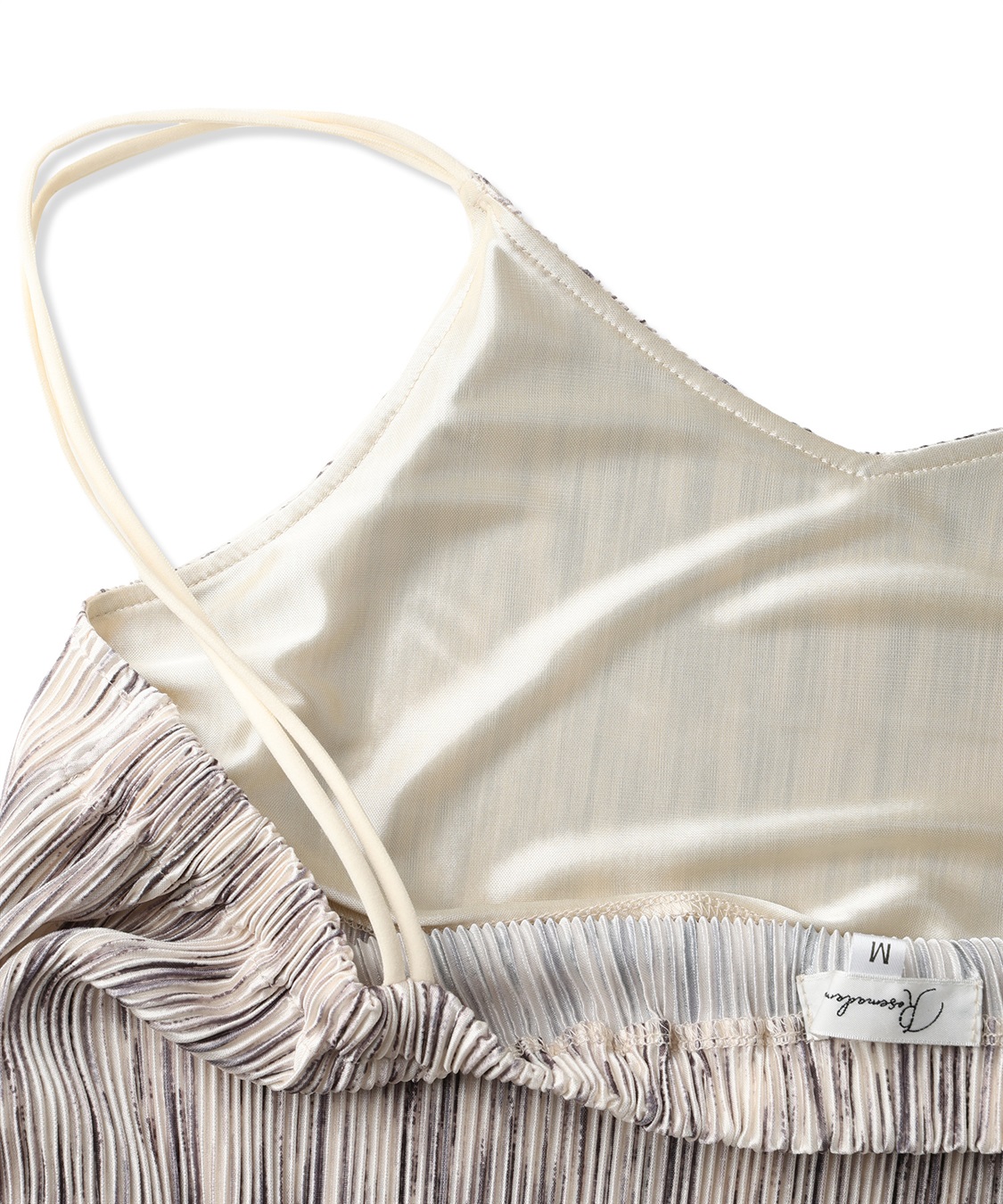 Rosemadame プリーツかすれプリントキャミワンピース×カットソーセット(マタニティ&授乳服）授乳口付き 授乳楽々 妊婦服 産前・産後対応_sub_21