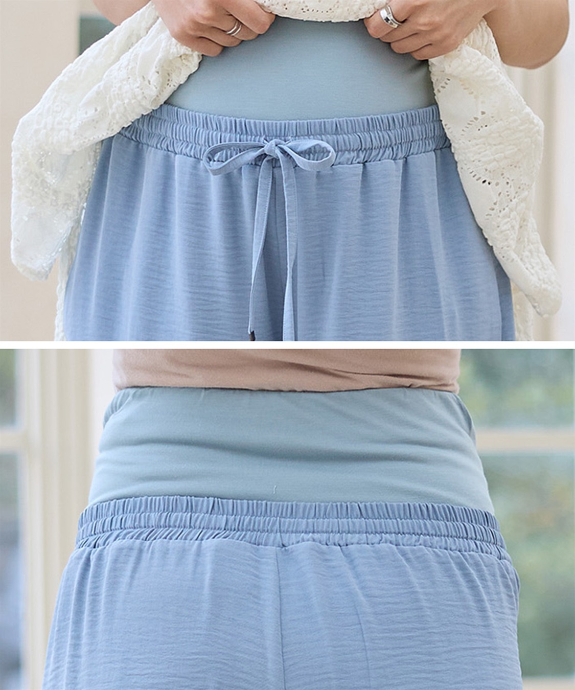 Rosemadame 接触冷感デニム・麻調合繊　ワイドストレートパンツ_sub_15