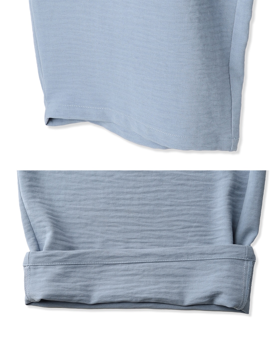 Rosemadame 接触冷感デニム・麻調合繊　ワイドストレートパンツ_sub_18