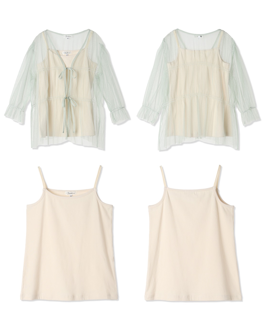 Rosemadame ラメチュール× リブトップスアンサンブル_sub_16